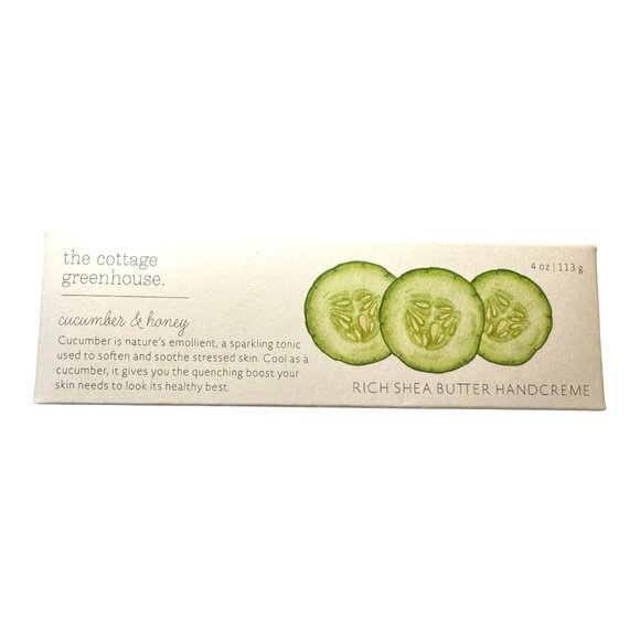 NEW The Cottage Greenhouse Cucumber & Honey Handcreme, Margot Elena - Picture 9 of 13